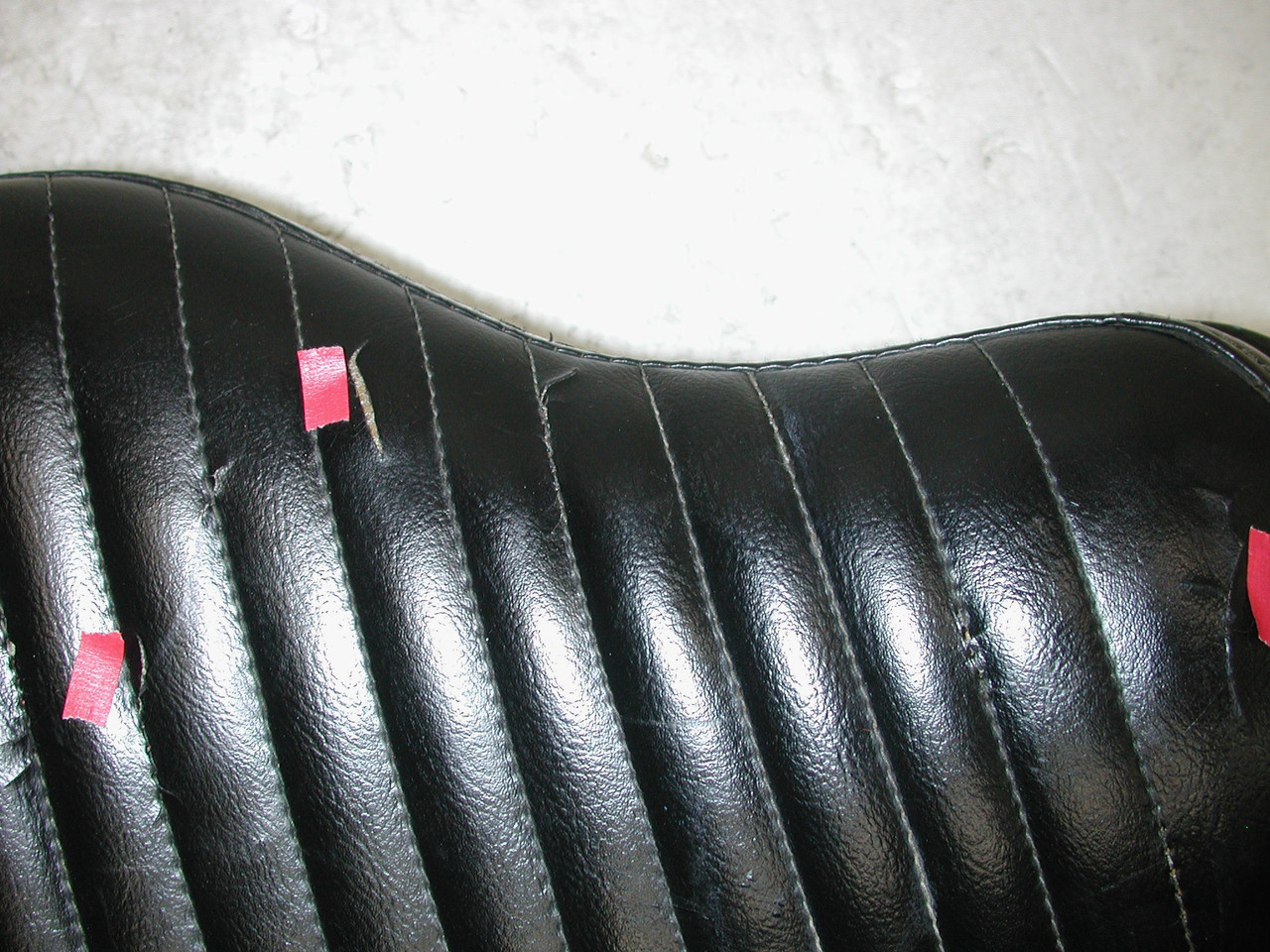 Vintage HARLEY DAVIDSON FL,FLH,FLH-80 OEM 52411-79A Dual Seat
