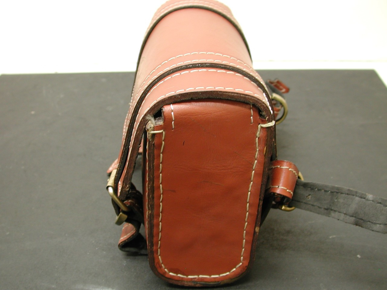 Indian Motorcycle OEM Genuine Leather Desert Tan Motorcycle Handlebar saddlebag