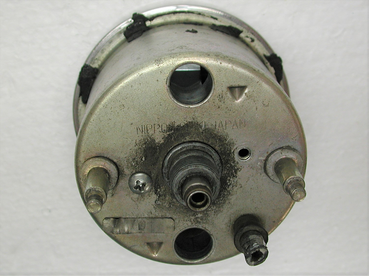 Vintage HARLEY DAVIDSON 3-1/2" Facing OEM Motorcycle Mechanical Speedometer