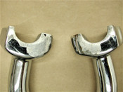 HARLEY DAVIDSON Sportster Softail FXR OEM 4.25" Chrome Handlebar Risers