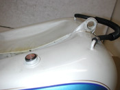 HARLEY DAVIDSON Softail FXSTC Custom Nostalgia OEM 5 Gal Split Fuel Gas Tank