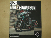 Harley Davidson Official 2026 Model Bikes Catalog