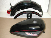 HARLEY DAVIDSON Sportster XL1200 XL883 1998-2003 OEM Fuel Gas Tank & Fender Set