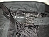 REV' IT!  Men's Black Motorcycle Leather Armor Pants Size:52EU