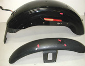 HARLEY DAVIDSON 2004 Sportster Black Motorcycle Fuel Gas Tank & Fenders Set