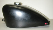 Vintage HARLEY DAVIDSON Sportster Black Flat Top Motorcycle Fuel Gas Tank