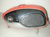 Vintage Suzuki 1966 B100P B105P OEM 44110-07602 Original Paint  Fuel Gas Tank