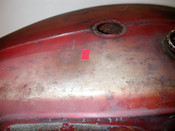 Vintage TRIUMPH Trophy 250 TR25W 1968-1970 OEM 82-9479 Fuel Petro Gas Tank