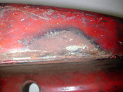 Vintage TRIUMPH Trophy 250 TR25W 1968-1970 OEM 82-9479 Fuel Petro Gas Tank