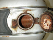 Vintage  HONDA 1973-1976 CB200 OEM 17500-354-000UI Motorcycle Fuel Gas Tank