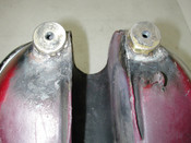 Vintage TRIUMPH 1959 T110 OEM Motorcycle Fuel Gas Tank