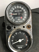 Vintage HARLEY DAVIDSON Shovelhead OEM Motorcycle Speedometer & Tachometer