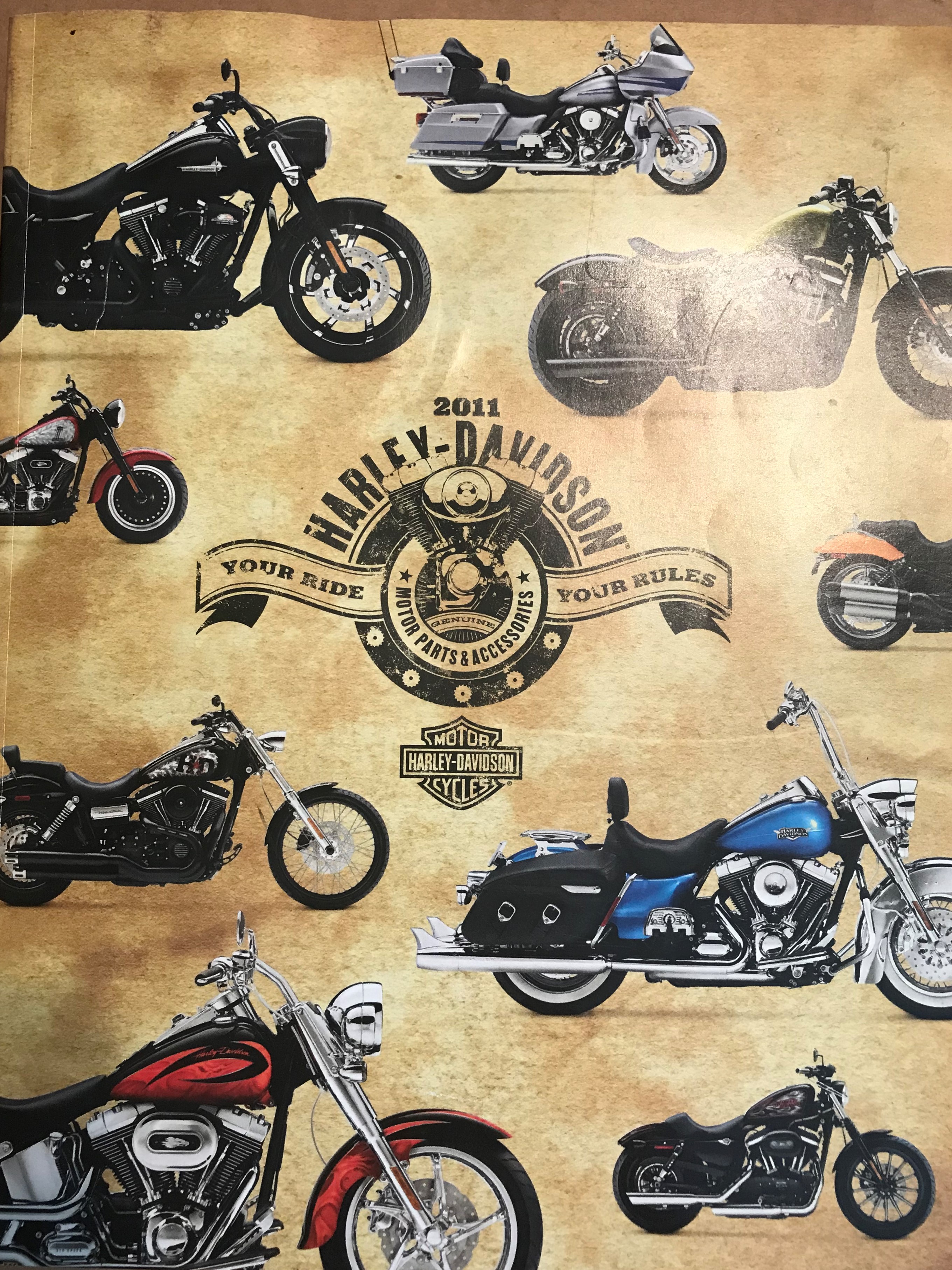 lærer klog tiger Harley Davidson 2011 Genuine Motor Part Accessories Catalog