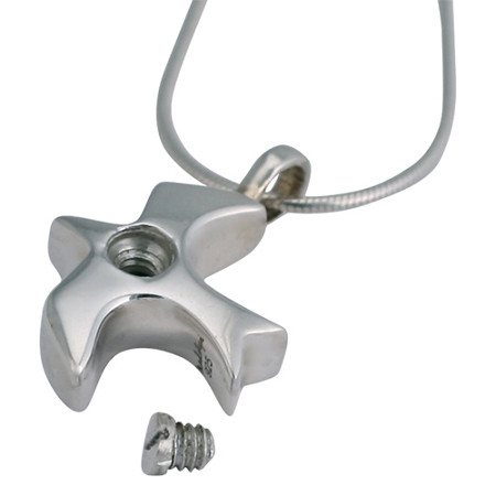 Dove Cremation Jewelry Pendant by Madelyn