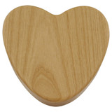 Devoted Heart Keepsake Urn Box - Alder