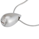 Bottom View - Teardrop II Cremation Jewelry