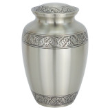 Classic Laurel Pewter Urn - Extra Large