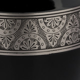 Regent Black Brass Urn - Close Up Detail Shown