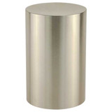 Stainless Steel Silver Cylinder Urn