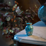 Grace Turquoise Keepsake Urn