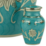 Grace Turquoise Keepsake Urn