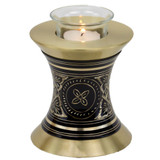 Black Elegance Tealight Urn