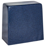 Indigo Cultured Marble Urn