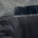 Trajan Black Cultured Marble Urn - Close Up View Trajan Black Cultured Marble Urn - Close Up View