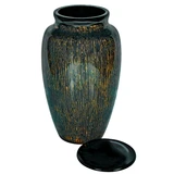 Starfall Fiberglass Urn with Lid Off