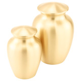 Simple Brass Urn Gold - S and XS Sizes (Sold Separately)