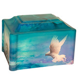 Dove Panoramic Cremation Urn