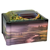 Golf Panoramic Cremation Urn