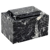 Ebony Classic Cultured Marble Urn