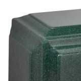 Arch Cultured Marble Urn for Two - Close Up