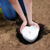 Unity Floral Heart Biodegradable Urn