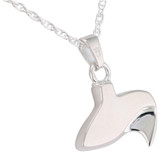 Fish Cremation Jewelry Back
