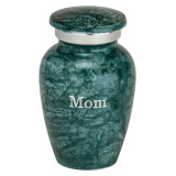 Aqua Harbor Keepsake Urn with Optional Engraving