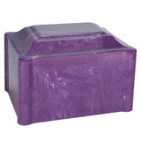 Claremont Cultured Marble Urn - Purple