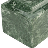 Emerald Classic Cultured Marble Urn Side View