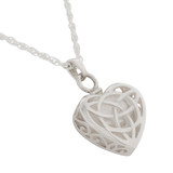 Celtic Heart Cremation Jewelry