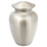 Simple Pewter Brass Urn - Extra Small
