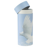Lid Off - Dove Scattering Urn