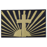 Cross & Ray Plate - Close Up