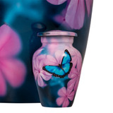 Butterfly Dreams Keepsake Urn - Close Up