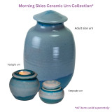 Morning Skies Ceramic Collection - Pieces Sold Separately Morning Skies Ceramic Collection - Pieces Sold Separately