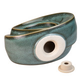 Inner Light Ceramic Extra Small Urn Serene - Opening and Cap / Stopper