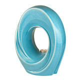 Inner Light Ceramic Urn in Blue