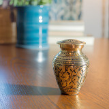 Leaves of Gold Keepsake Urn