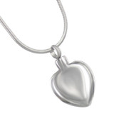Back - Filigree Heart Cremation Jewelry Pendant