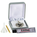 Eagle and Motorcycle Cremation Jewelry - Shown with Included Filling Kit